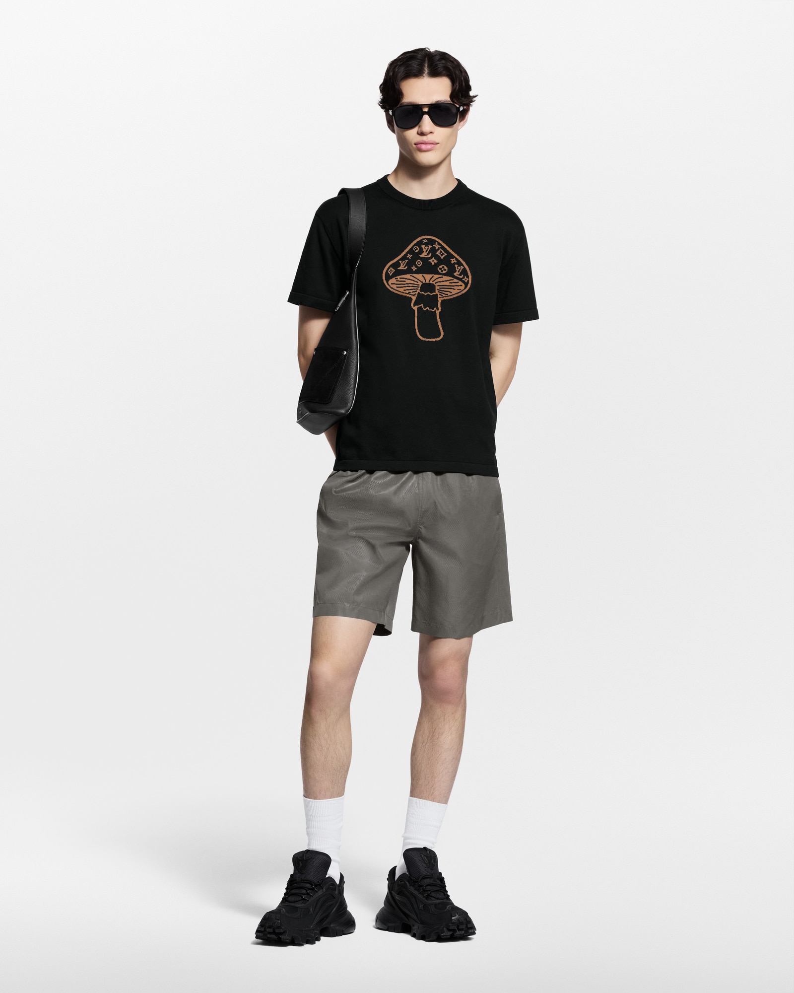 26SS 1AJBUVショートスリーブ インターシャ クルーネック ショートスリーブ インターシャ クルーネック ｜ルイ・ヴィトン 公式